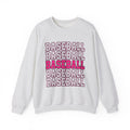 Baseball Lettering Sweatshirt Moms Athletics Gift Women Strong Sweatshirt Lettering Sweatshirt Mom Fan Bold Sweatshirt Sports Graphic Vintage Pink Highlight