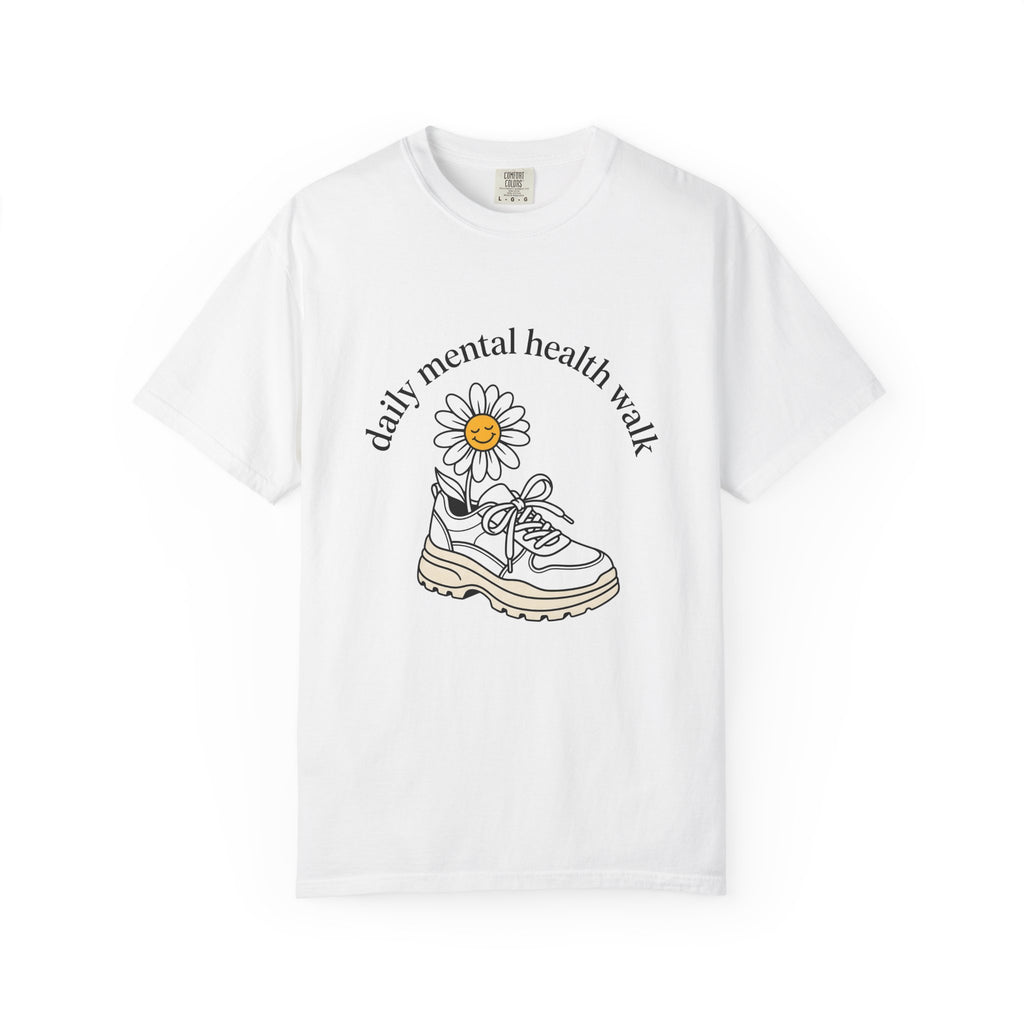 Shoe Flower T-Shirt Sports Fitness Gift Women Simple T-Shirt Shoe Flower T-Shirt Athlete Enthusiast Minimalist T-Shirt Workout Graphic Sketch Happy