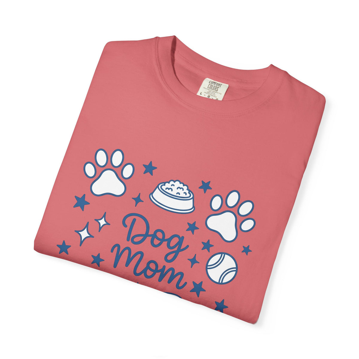Dog Paws T-Shirt Dog Mom Dog Mom Pet Gift Women Doodle T-Shirt Paw T-Shirt Dog Parent Fan Hand Drawn T-Shirt Animal Graphic Minimalist Stars T-Shirt