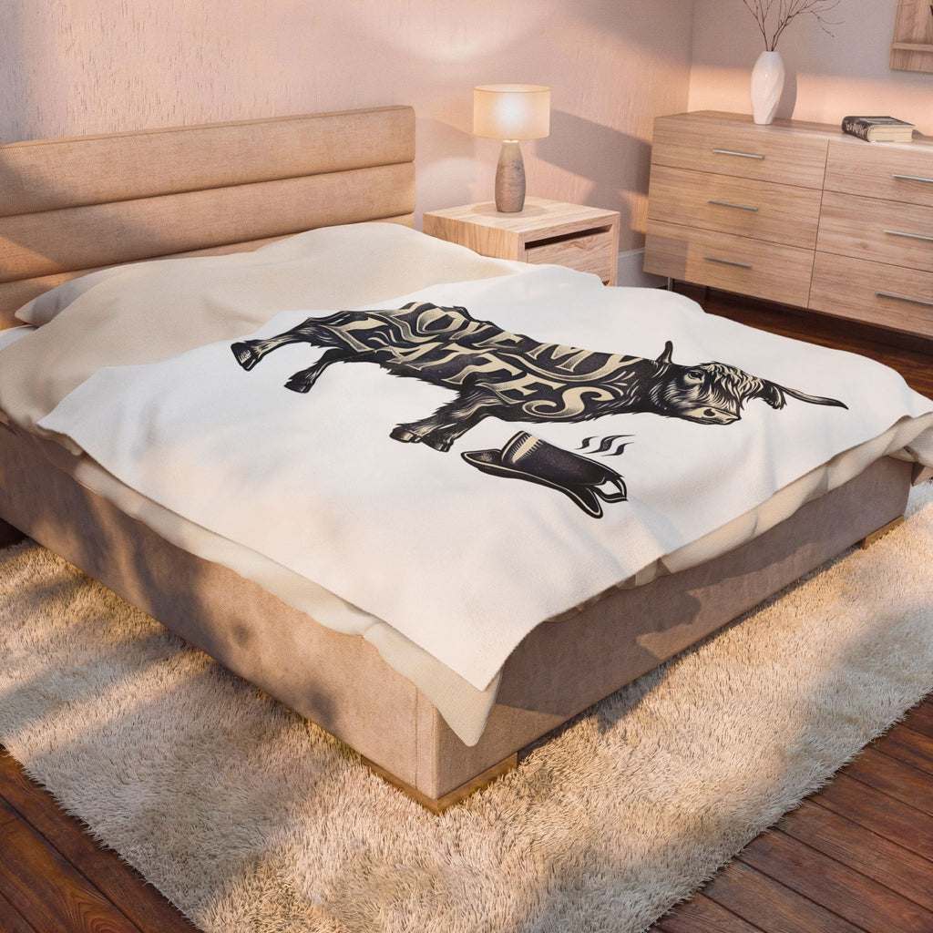 Fuzzy Cattle Blanket Coffee Creatures Gift Women Classic Blanket Cow Blanket Coffee Fan Vintage Blanket Animal Graphic Outline Latte Cup Blanket