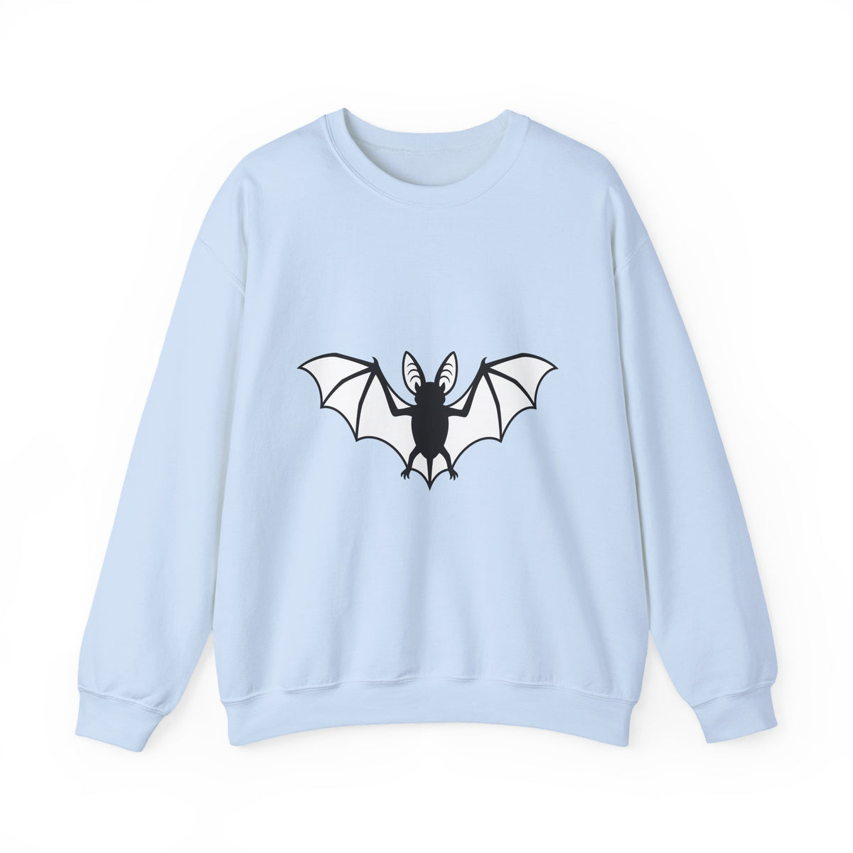 Bat Graphic Sweatshirt Cottagecore Halloween Gift Women Minimalist Sweatshirt Bat Sweatshirt Homebody Fan Simple Sweatshirt Spooky Graphic Gothic Wings Sweatshirt