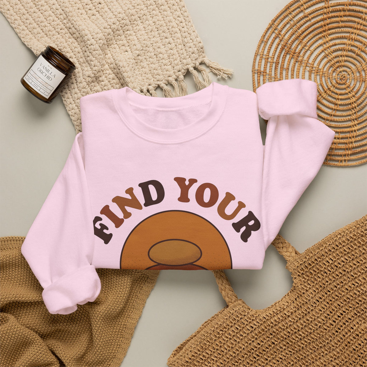 Cairn Stack Sweatshirt Sports Selfcare Gift Women Tribal Sweatshirt Rock Pile Sweatshirt Athlete Fan Stone Sweatshirt Wellness Graphic Hand Drawn Sunshine