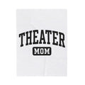 University Lettering Blanket Moms Drama Gift Women Heavy Blanket College Lettering Blanket Motherhood Enthusiast Bold Blanket Theatrical Graphic