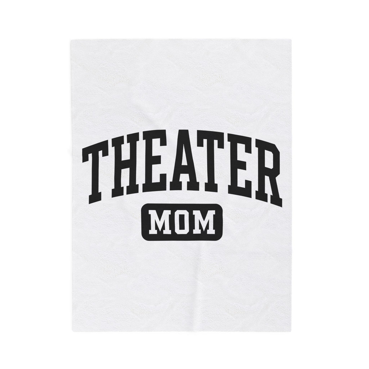 University Lettering Blanket Moms Drama Gift Women Heavy Blanket College Lettering Blanket Motherhood Enthusiast Bold Blanket Theatrical Graphic