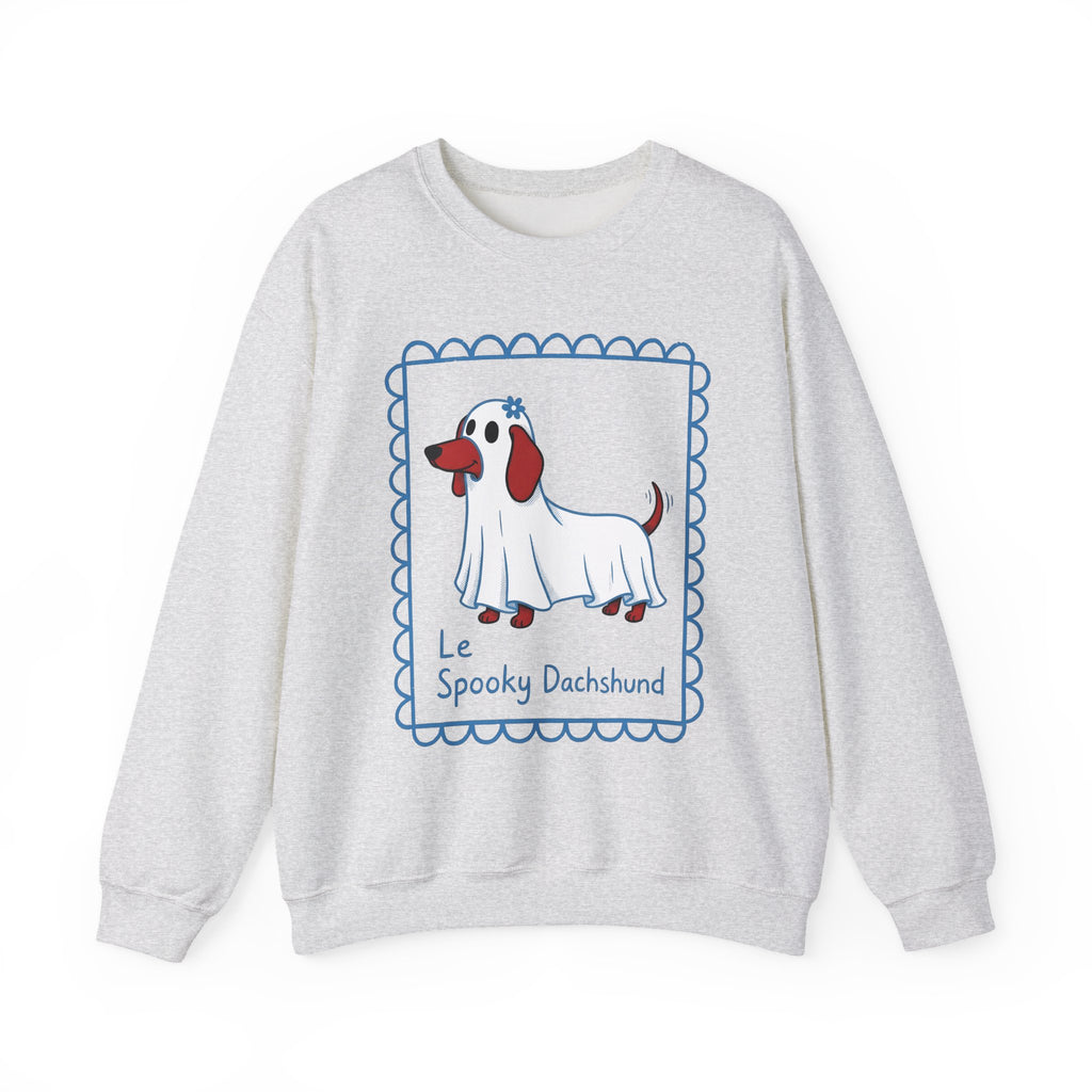Dachshund Ghost Halloween Dog Gift Cartoon Wiener Sweatshirt