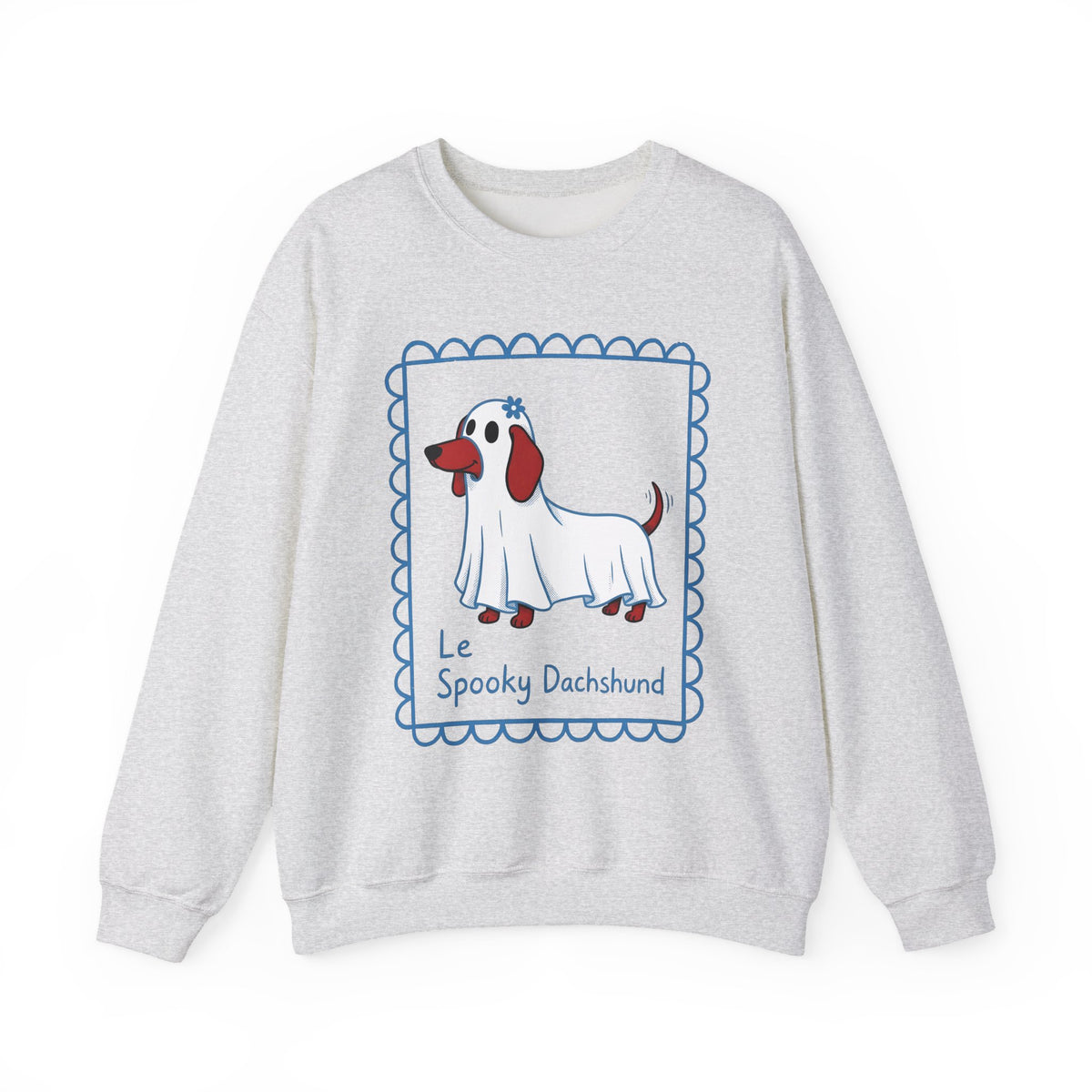Dachshund Ghost Halloween Dog Gift Cartoon Wiener Sweatshirt