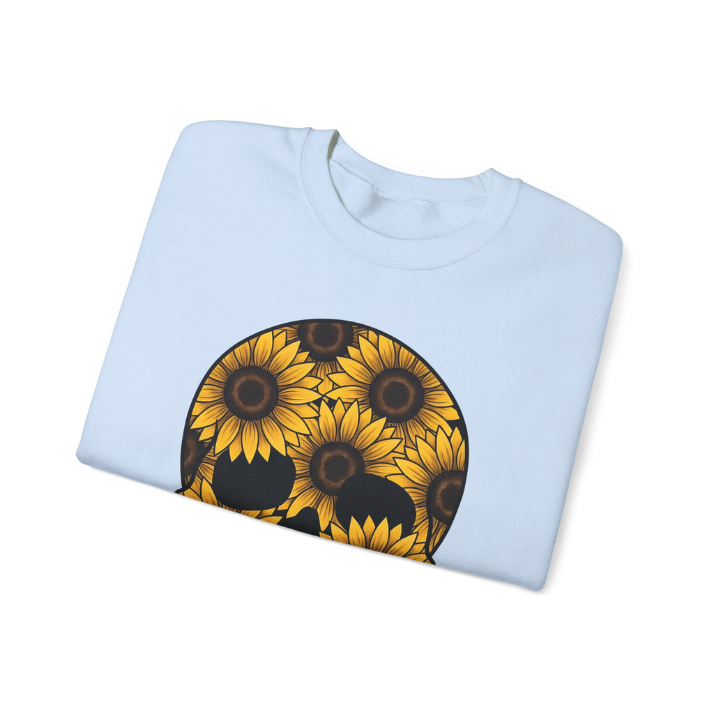 Bloom Skull Sweatshirt Floral Alternative Gift Women Pop Art Sweatshirt Sugar Skull Sweatshirt Floral Fan Pop Art Sweatshirt Punk Graphic Tribal Petals Sweatshirt