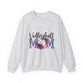 Volleyball Floral Sweatshirt Volleyball Mom Sports Gift Women Tie Dye Sweatshirt Volleyball Sweatshirt Volleyball Enthusiast Batik Sweatshirt Athletic Graphic