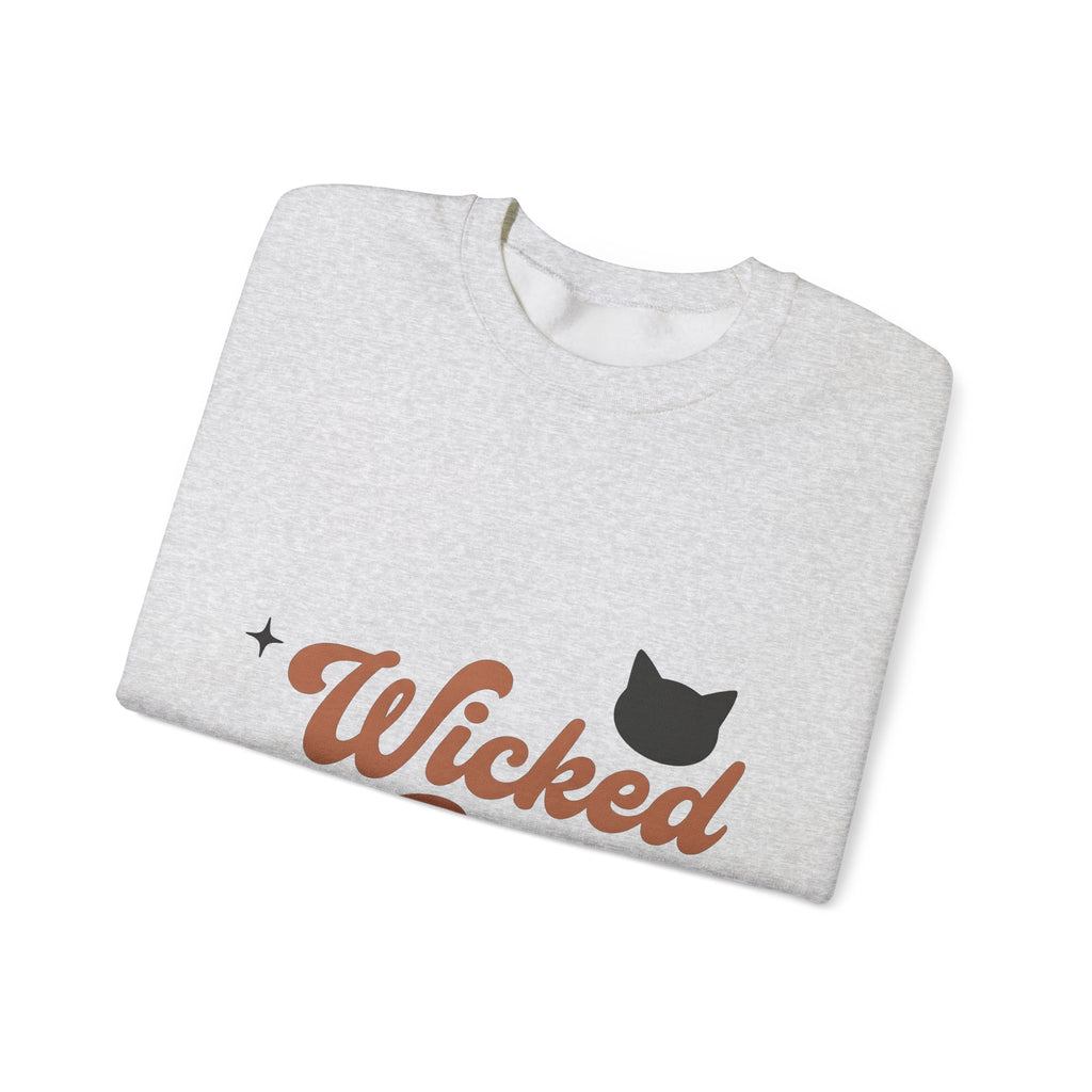 Feline Shape Sweatshirt Halloween Style Gift Women Classic Sweatshirt Cat Sweatshirt Horror Fan Retro Sweatshirt Fashion Graphic Simple Twinkles Sweatshirt