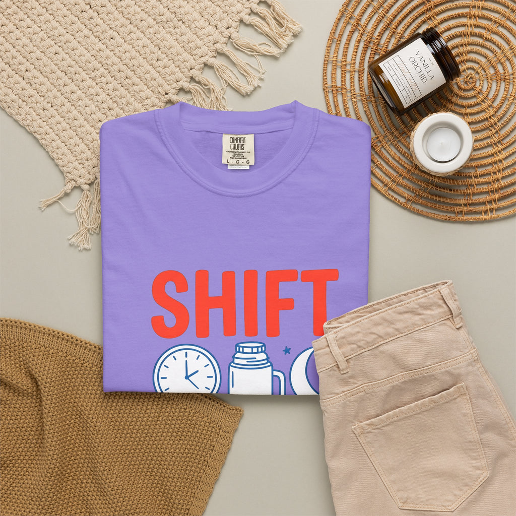 Watch Bottle Moon T-Shirt Shift Worker Java Gift Women Thick T-Shirt Lunar T-Shirt Night Shift Fan Bold T-Shirt Coffee Graphic Plain Spark T-Shirt
