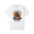 Black Cat Witch Hat Halloween Animal Gift Cartoon Witch Hat Halloween Fan Cat Minimalist T-Shirt