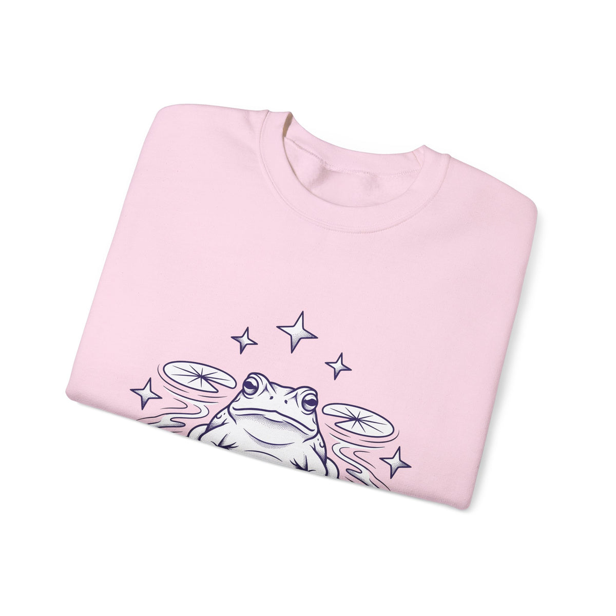 Frog Lotus Bloom Sweatshirt Boho Chic Wellness Gift Women Gypsy Sweatshirt Toad Sweatshirt Bohemian Enthusiast Bohemian Sweatshirt Mindful Graphic Classic