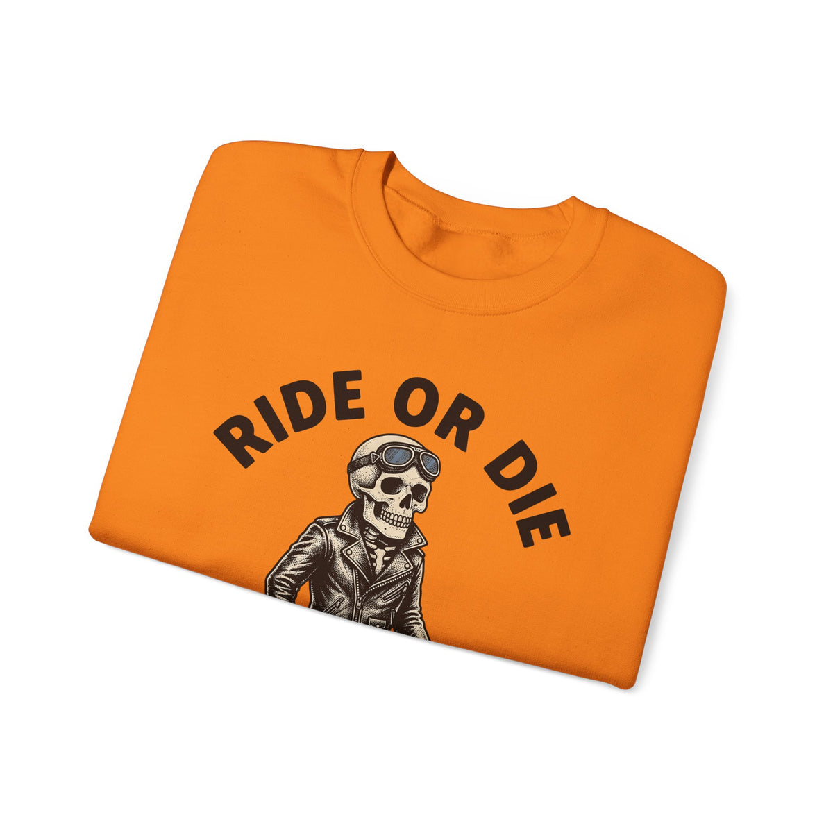 Bony Biker Sweatshirt Halloween Chopper Gift Women Old School Sweatshirt Biker Sweatshirt Horror Fan Retro Sweatshirt Motorcycle Graphic Grunge Shades Sweatshirt