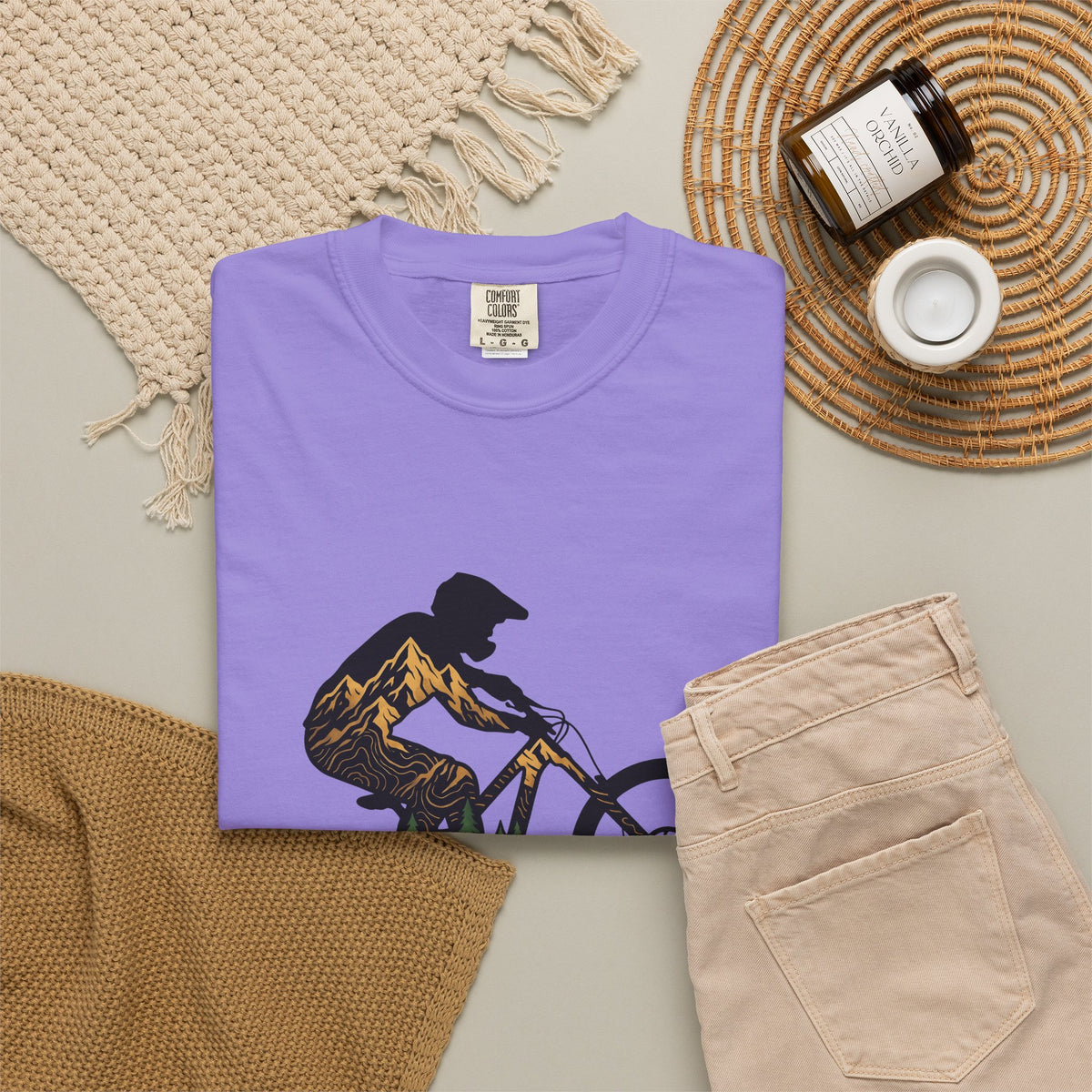Bike Rider T-Shirt Sports & Activities Camping Gift Women Exploration T-Shirt Cyclist T-Shirt Athlete Enthusiast Abstract T-Shirt Outdoor Graphic