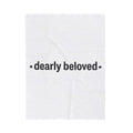 Star Sparkle Lettering Holiday Marriage Gift Vintage Typography Christmas Fan Retro Wedding Blanket