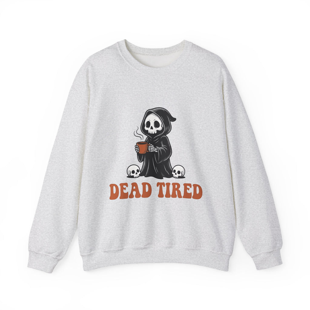 Reaper Skull Sweatshirt Halloween Latte Gift Women Retro Sweatshirt Grim Reaper Sweatshirt Horror Fan Grunge Sweatshirt Coffee Graphic Vintage Sweatshirt Sweatshirt