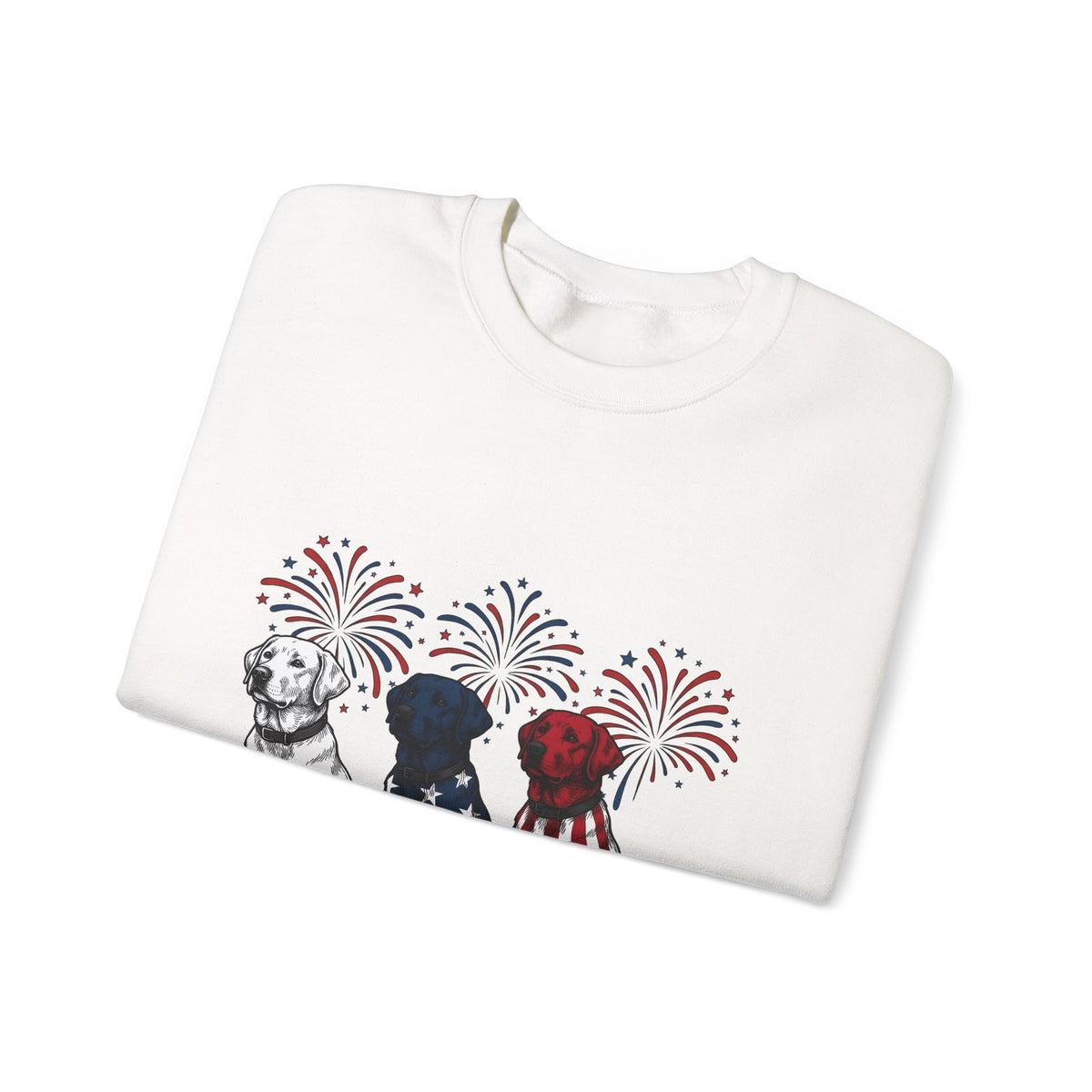 American Dogs Sweatshirt America/4th Of July Pet Gift Women Sketch Sweatshirt Canine Sweatshirt Patriot Fan Hand Drawn Sweatshirt Animal Graphic Retro