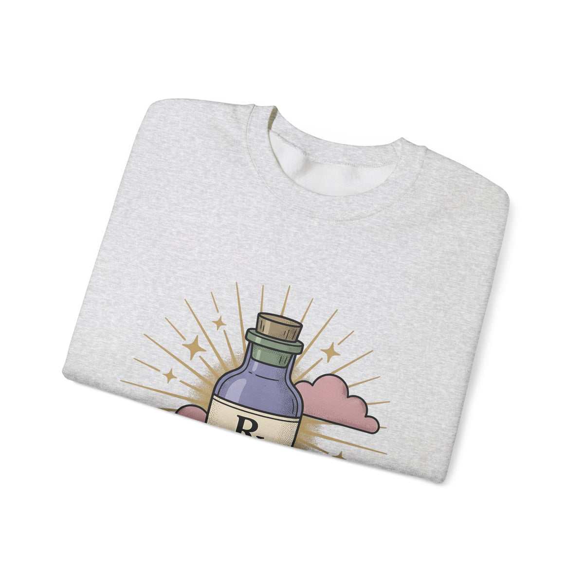 Pill Bottle Sweatshirt Nurses Healthcare Gift Women Classic Sweatshirt Medicine Bottle Sweatshirt Nurse Practitioner Enthusiast Vintage Sweatshirt Medical