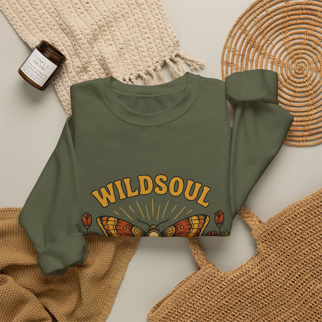 Insect Skull Sweatshirt Gothic Wilderness Gift Women Blackwork Sweatshirt Bug Sweatshirt Dark Fan Tattoo Sweatshirt Nature Graphic Hand Drawn Blossom Sweatshirt