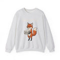 Fox Glasses Sweatshirt Teacher Animal Gift Women Cute Sweatshirt Spectacles Sweatshirt Educator Enthusiast Adorable Sweatshirt Wildlife Graphic Hand Drawn