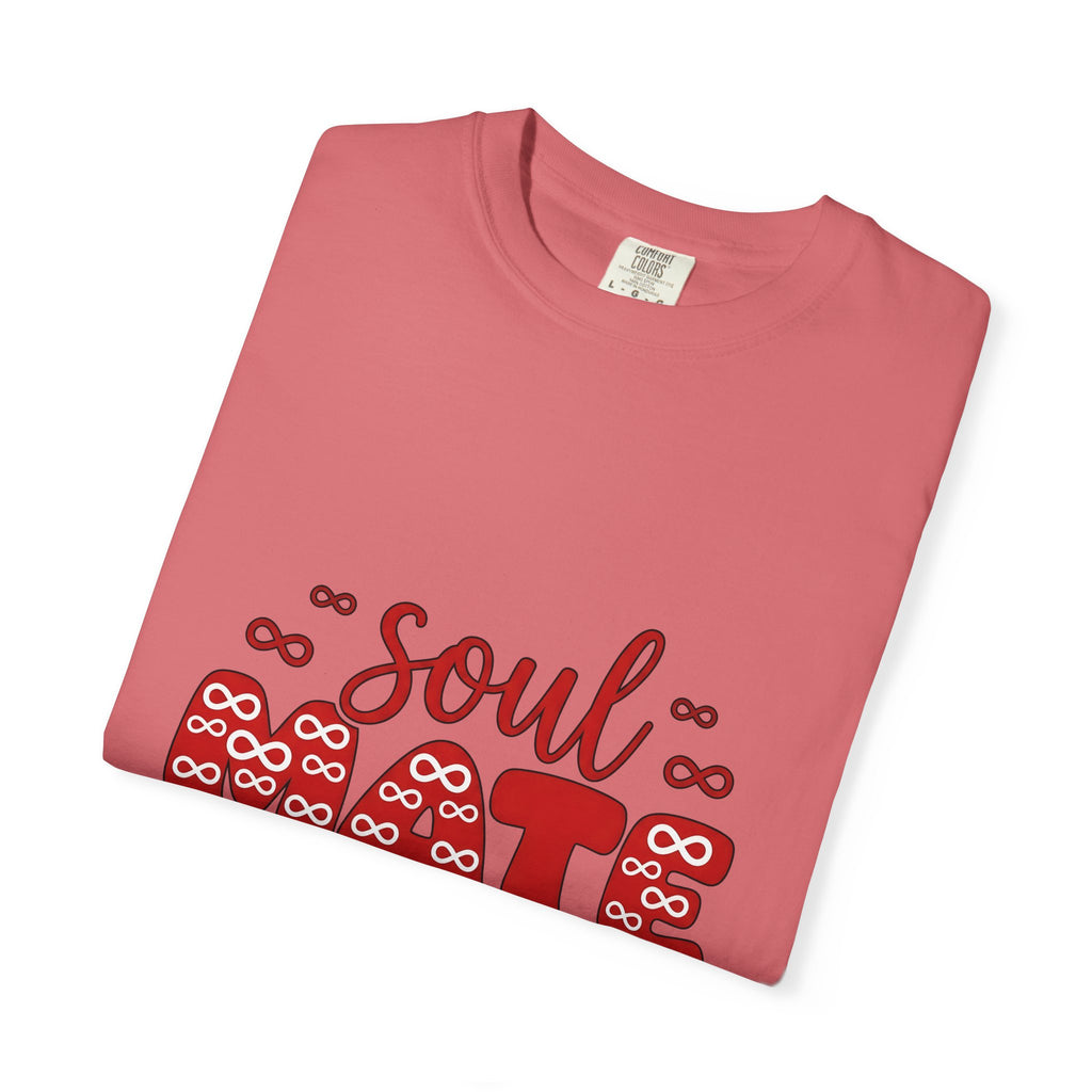 Soulmate Phrase T-Shirt St. Valentine's Day Pairs Gift Women Cute T-Shirt Soulmate T-Shirt Valentine Fan Adorable T-Shirt Couples Graphic Clean