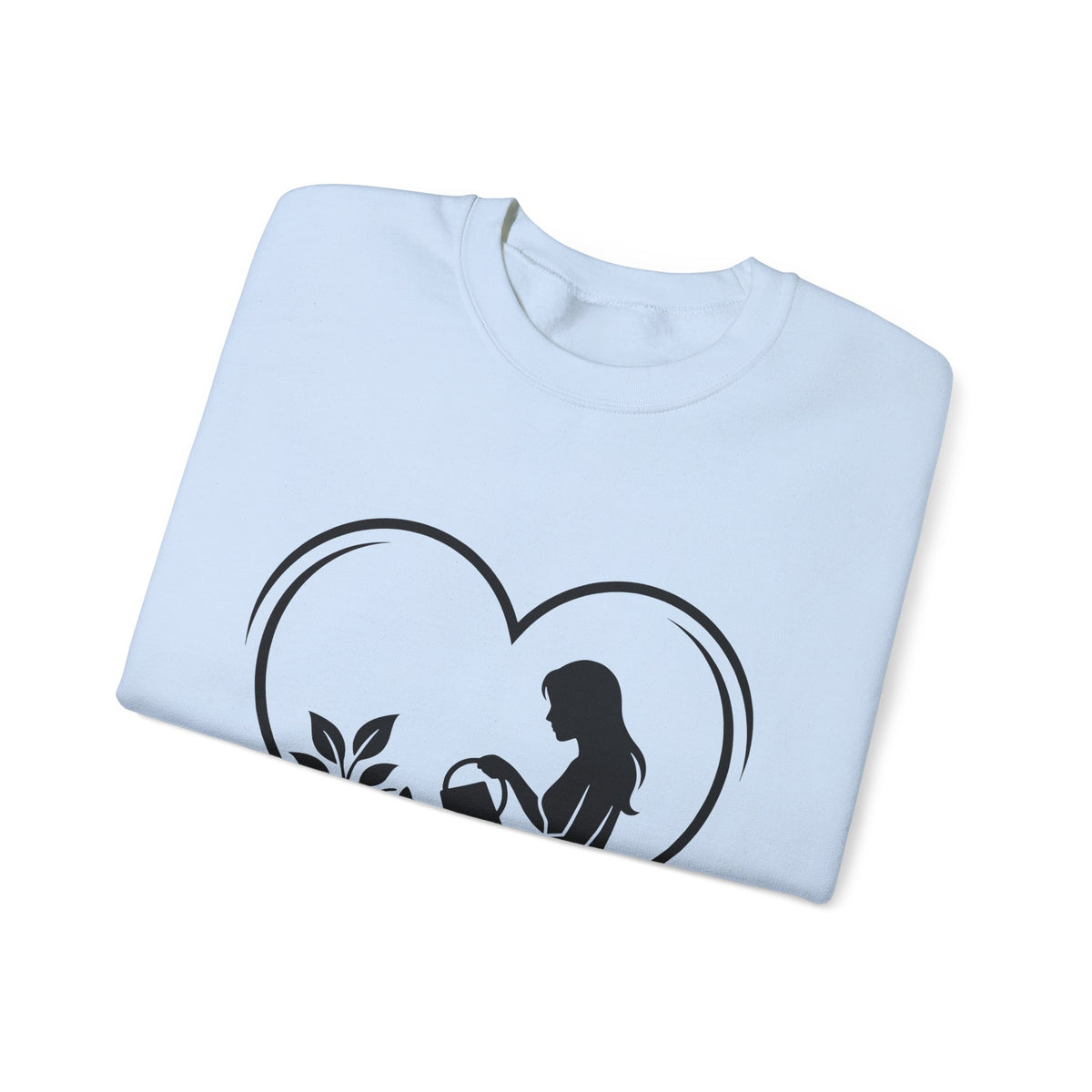 Girl Watering Flower Sweatshirt Moms Plants Gift Women Outline Sweatshirt Gardener Sweatshirt Motherhood Enthusiast Sketch Sweatshirt Botanical Graphic Modern