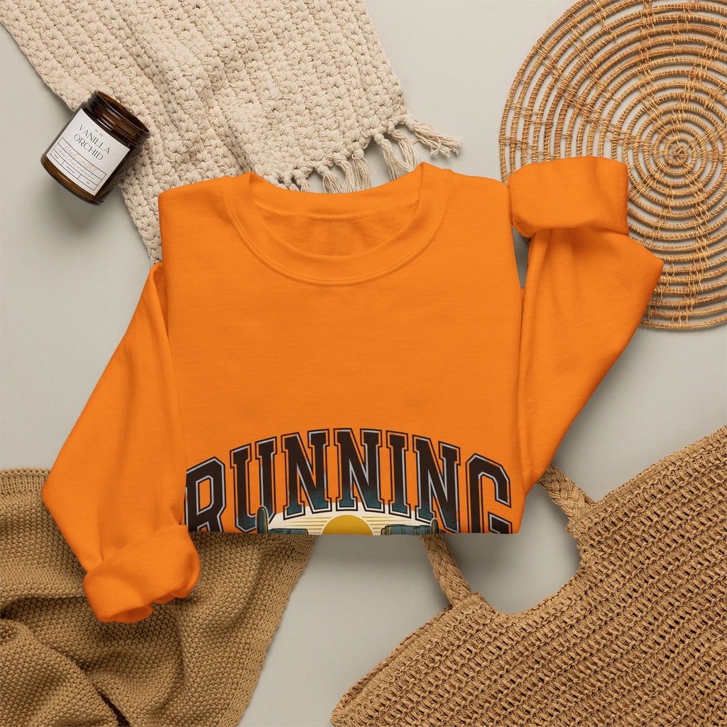 Desert Scene Sweatshirt Running Hiking Gift Women Antique Sweatshirt Desert Sweatshirt Runner Enthusiast Trail Graphic Old School Succulents Sweatshirt