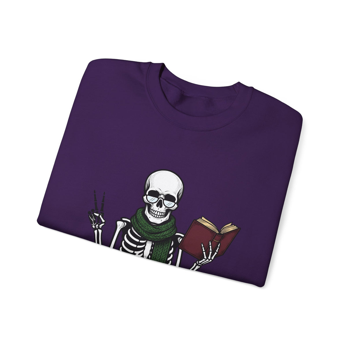 Skull Story Sweatshirt Funny Fall Gift Women Cartoon Sweatshirt Skull Sweatshirt Humor Fan Comic Sweatshirt Autumn Graphic Classic Wild Mushrooms Sweatshirt