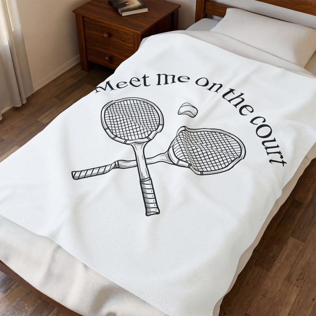 Tennis Rackets Blanket Tennis Game Gift Women Drawing Blanket Racket Blanket Tennis Fan Illustration Blanket Sport Graphic Flat Tennis Ball Blanket