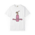 Soda Bottle T-Shirt Drinks Summertime Gift Women Cartoon T-Shirt Bottle T-Shirt Beverage Fan Pop Art T-Shirt Summer Graphic Vintage Lemon Wedge