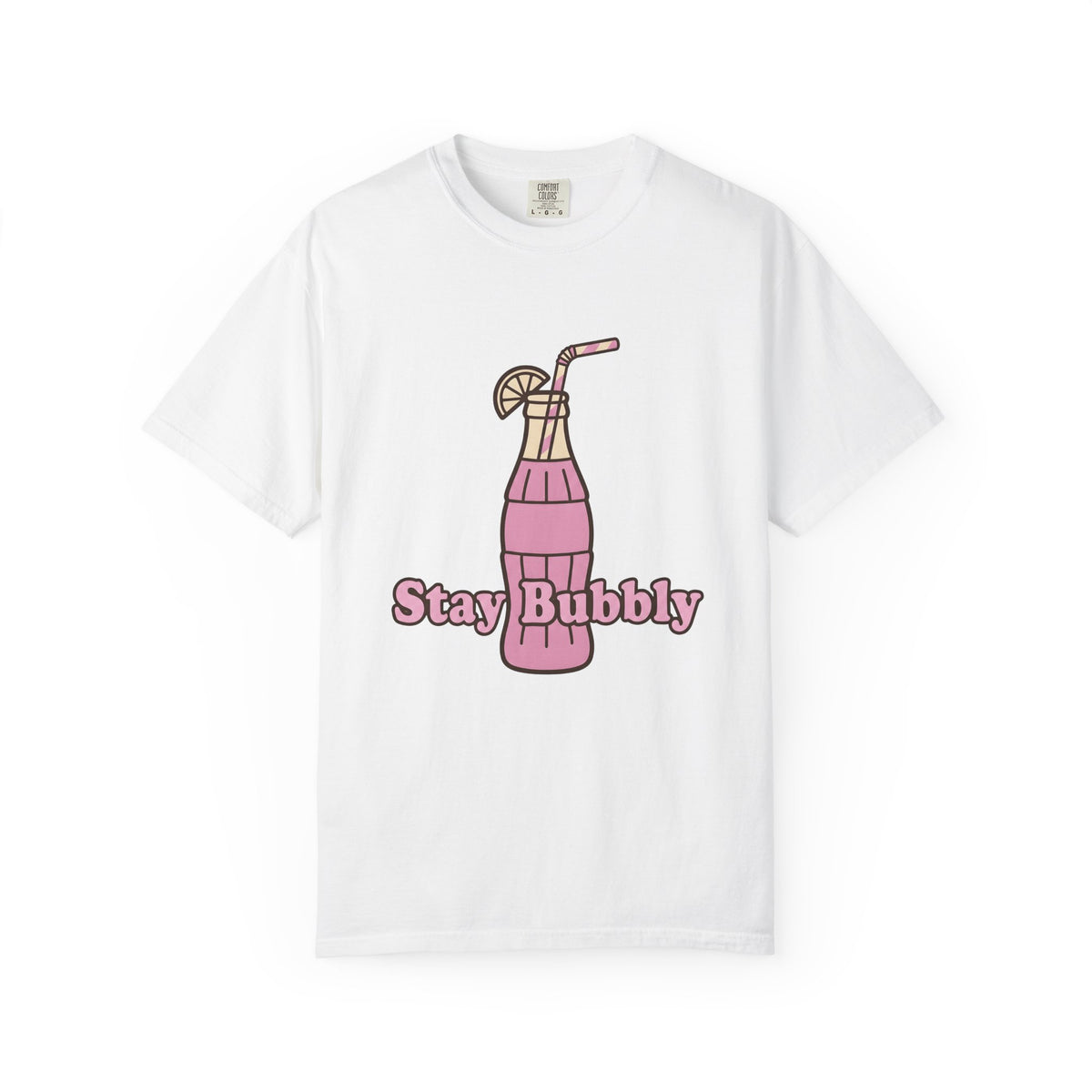 Soda Bottle T-Shirt Drinks Summertime Gift Women Cartoon T-Shirt Bottle T-Shirt Beverage Fan Pop Art T-Shirt Summer Graphic Vintage Lemon Wedge