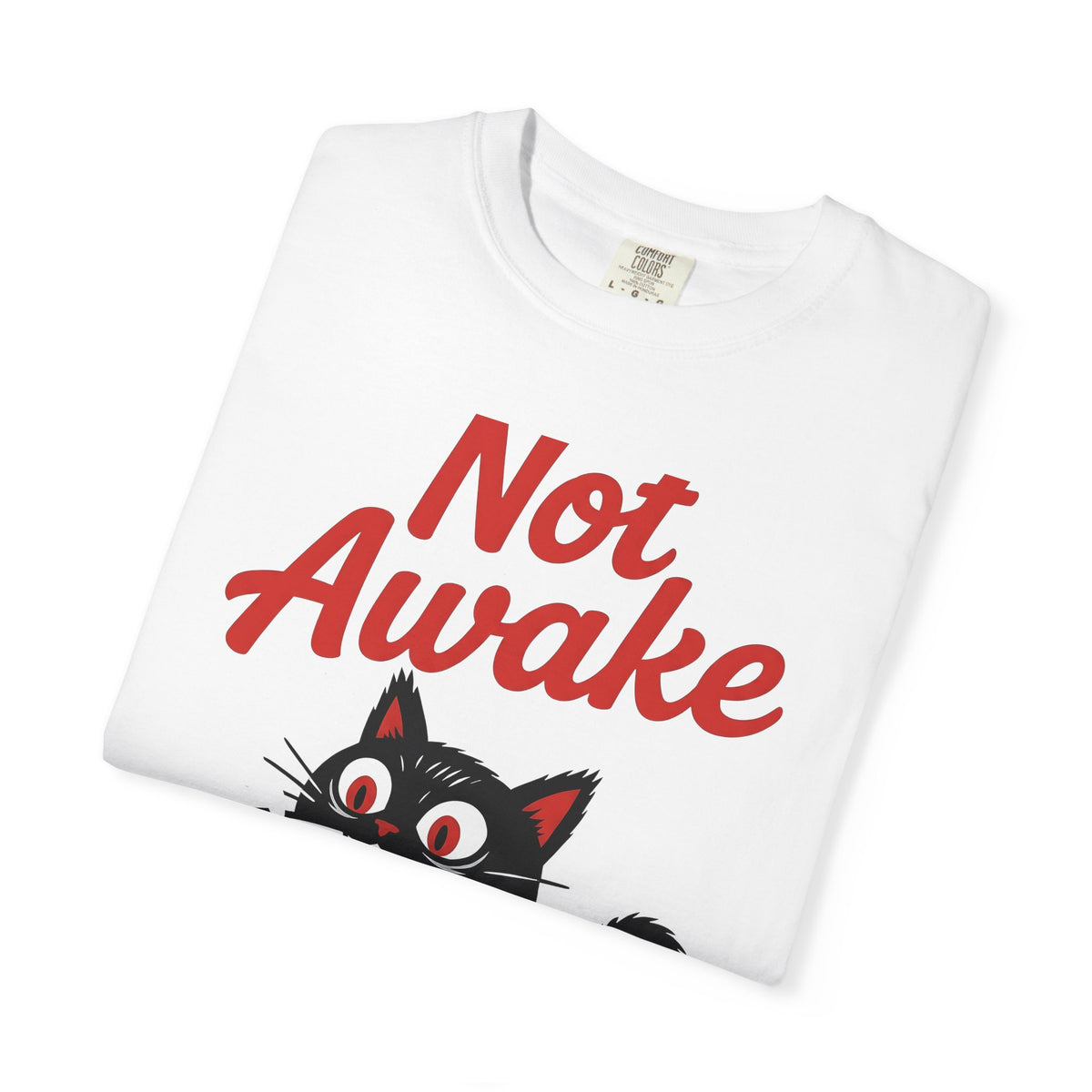Black Cat Coffee Cat Coffee Gift Cartoon Coffee Cat Fan Comic Caffeine Retro Coffee T-Shirt