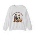 Otter Group Sweatshirt Funny Wildlife Gift Women Comic Sweatshirt Otters Sweatshirt Humor Fan Cartoon Sweatshirt Animal Graphic Sketch Beanies Sweatshirt