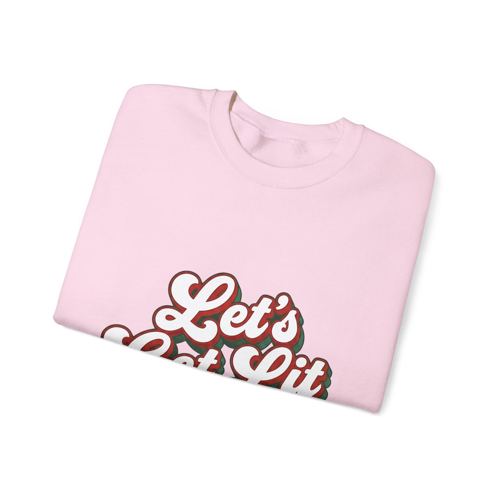 Festive Message Sweatshirt Christmas Fun Gift Women Joyful Sweatshirt Holiday Greeting Sweatshirt Christmas Fan Cheerful Sweatshirt Amusement Graphic Classic