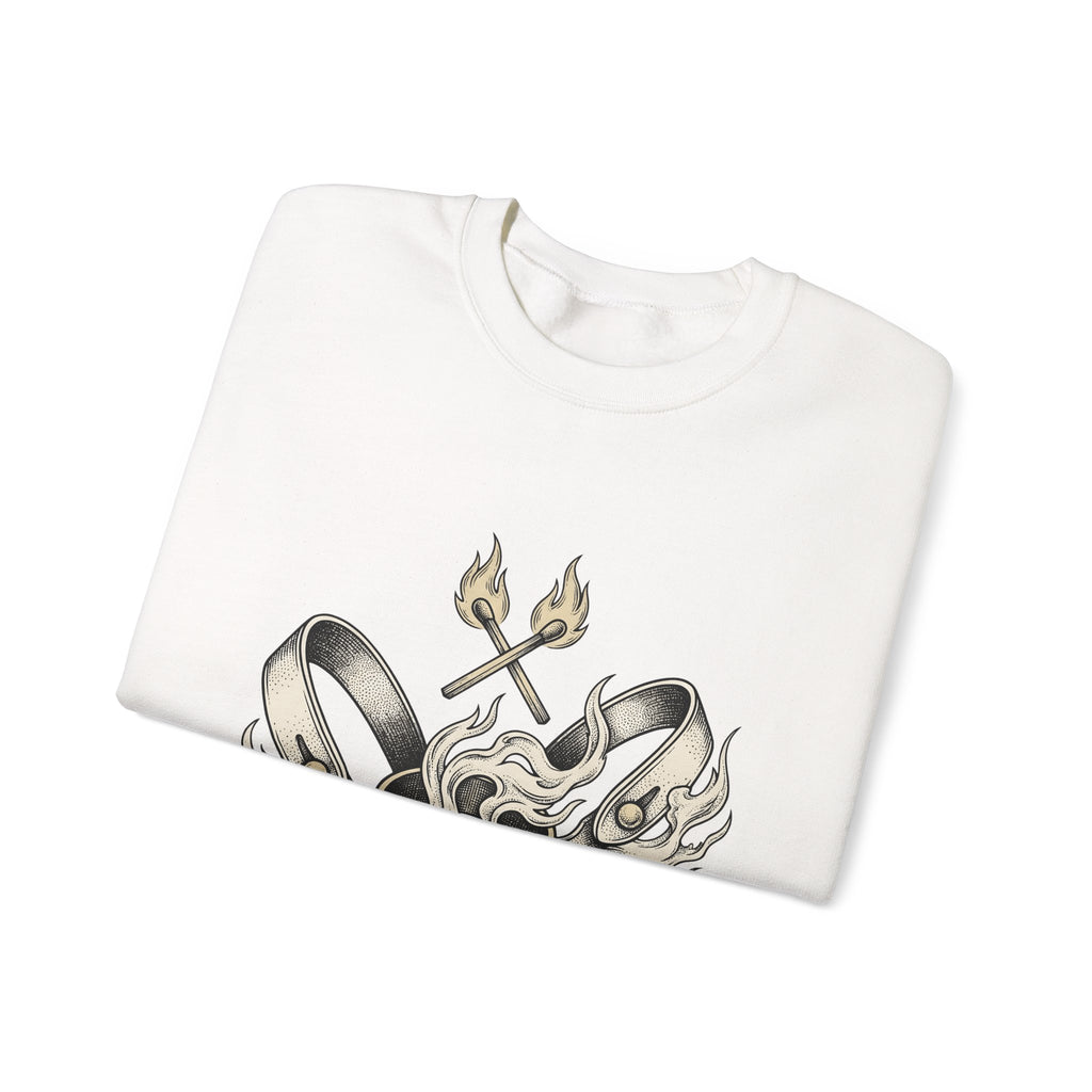 Rodeo Spurs Sweatshirt Cowgirl Country Gift Women Neo Traditional Sweatshirt Spurs Sweatshirt Cowboy Fan Western Sweatshirt Rural Graphic Old School Flame