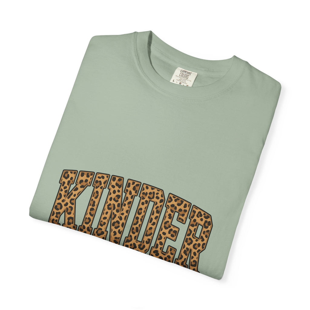 Leopard Spots Font T-Shirt Teachers School Gift Women Thick T-Shirt Typography T-Shirt Educator Enthusiast Bold T-Shirt Academic Graphic Classic