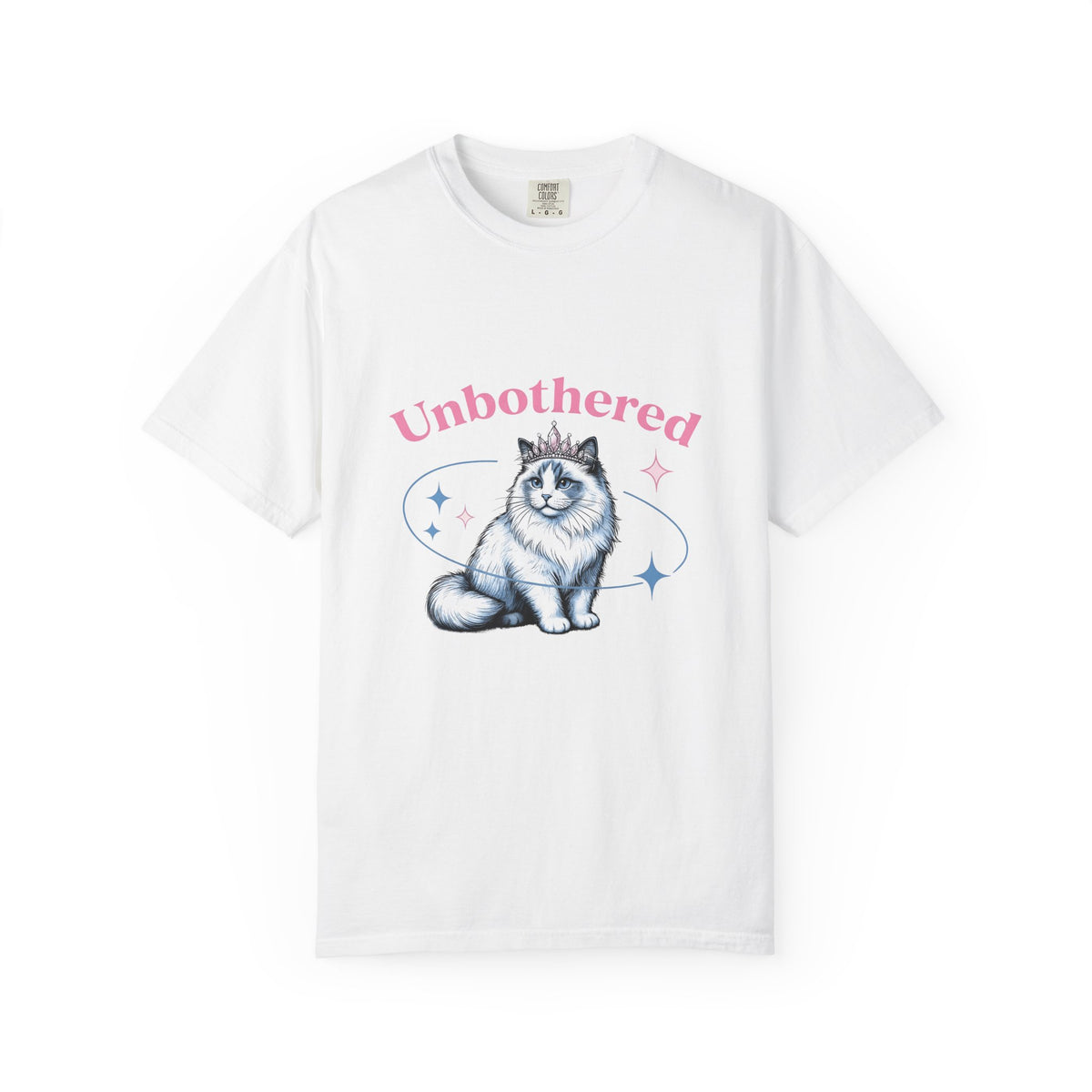 Crowned Cat T-Shirt Cat Princess Gift Women Trending T-Shirt Kitty T-Shirt Cat Fan Feline T-Shirt Royal Graphic Vintage Sparkle T-Shirt