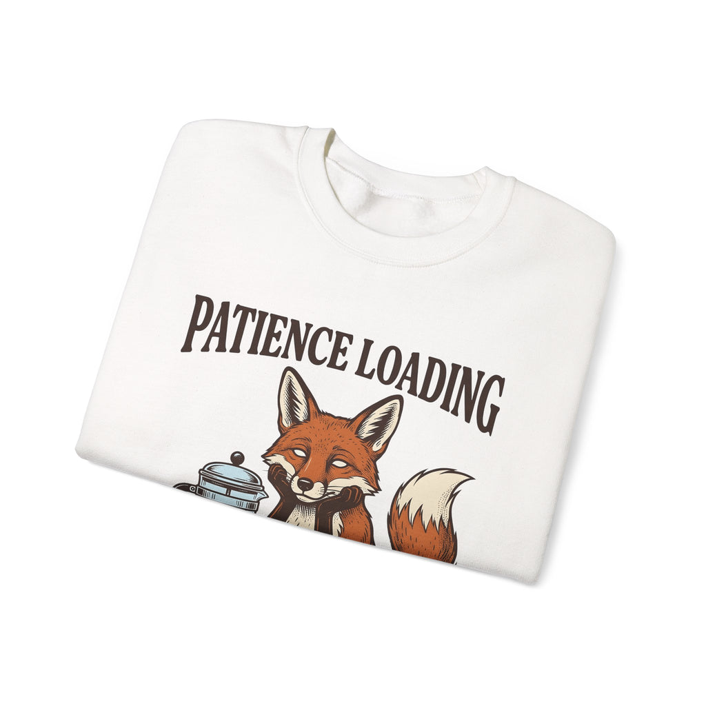 Fox Espresso Sweatshirt Funny Wildlife Gift Women Retro Sweatshirt Coffee Sweatshirt Humor Fan Vintage Sweatshirt Animal Graphic Sketch Coffee Maker Sweatshirt
