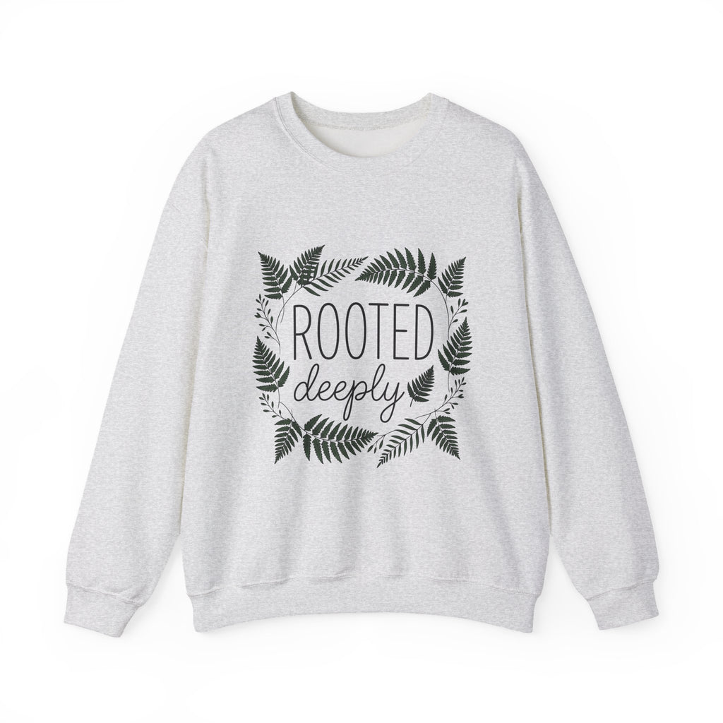 Fern Fronds Sweatshirt Mom Outdoors Gift Women Floral Sweatshirt Fiddlehead Sweatshirt Mother Enthusiast Botanical Sweatshirt Adventure Graphic Simple Leaves