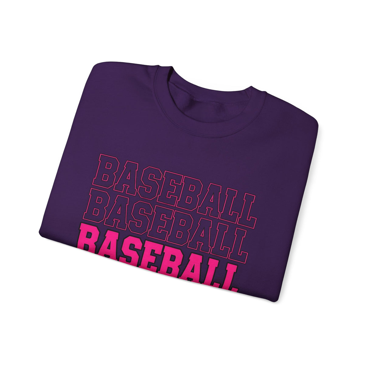 Baseball Lettering Sweatshirt Moms Athletics Gift Women Strong Sweatshirt Lettering Sweatshirt Mom Fan Bold Sweatshirt Sports Graphic Vintage Pink Highlight