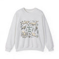 Sea Creatures Sweatshirt Ocean Wildlife Gift Women Sketch Sweatshirt Marine Life Sweatshirt Marine Fan Oceanic Sweatshirt Wildlife Graphic Retro Kelp Sweatshirt