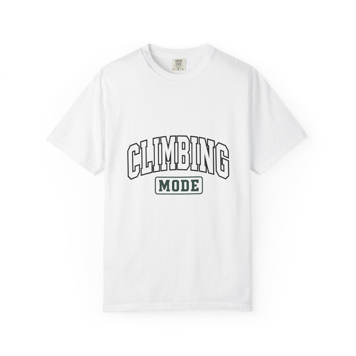 Climbing Lettering Climbing Exercise Gift Strong Typography Bouldering Enthusiast T-Shirt