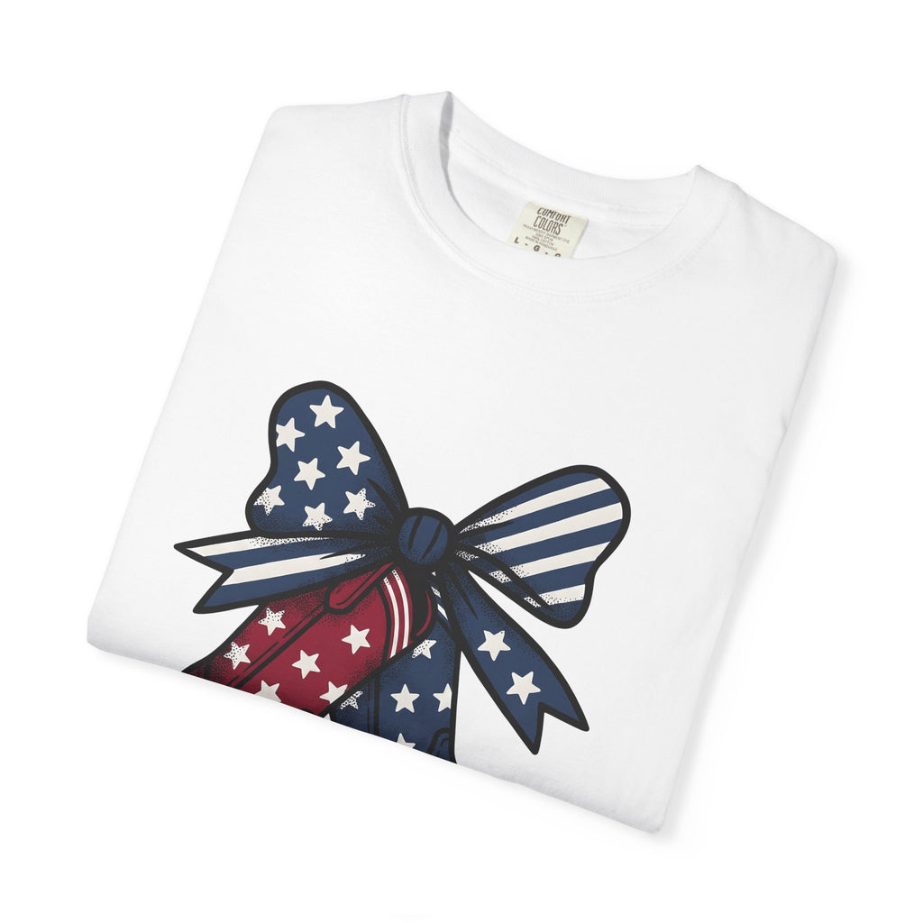 Cowboy Footwear T-Shirt 4th Of July Americana Gift Women Antique T-Shirt Boots T-Shirt Fireworks Fan Vintage T-Shirt Patriotic Graphic Classic Star
