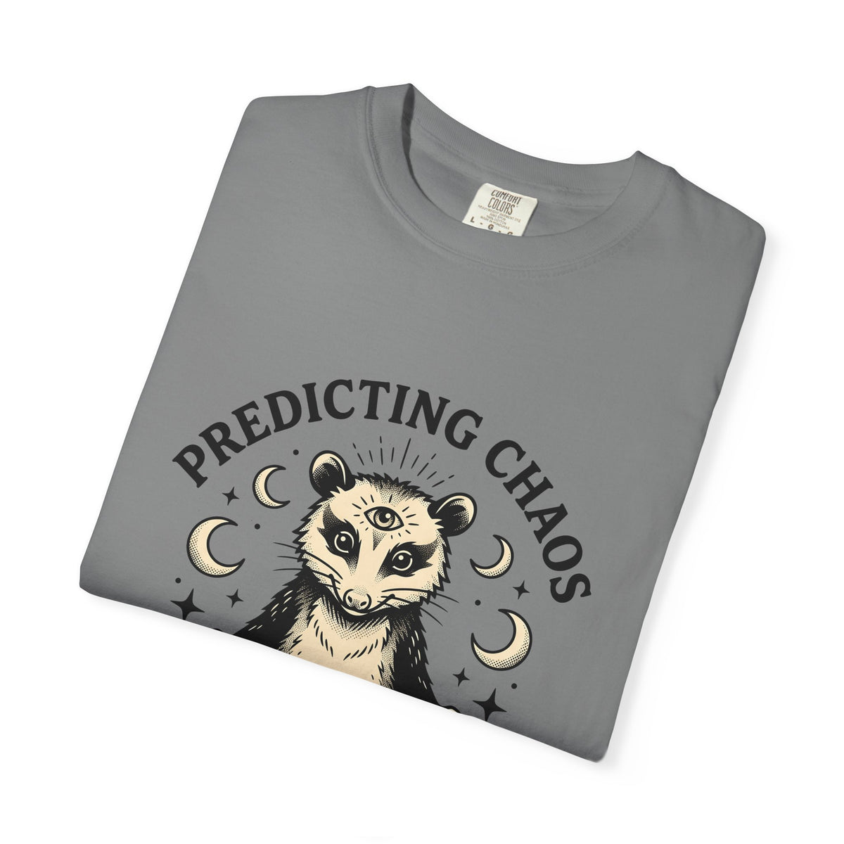 Peaceful Possum T-Shirt Possum Fauna Gift Women Mystical T-Shirt Opossum T-Shirt Possum Enthusiast Magical T-Shirt Wildlife Graphic Old School Moon
