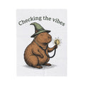 Capybara Warlock Blanket Nurses Critter Gift Women Illustrated Blanket Rodent Blanket Nurse Enthusiast Cartoon Blanket Animal Graphic Line Art