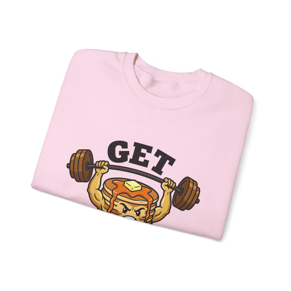 Hotcake Stack Sweatshirt Desserts Training Gift Women Caricature Sweatshirt Pancake Tower Sweatshirt Pastry Fan Cartoon Sweatshirt Fitness Graphic Heavy Stroke