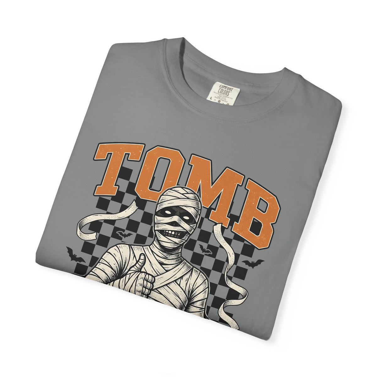 Wrapped Mummy T-Shirt Halloween Fright Gift Women Old School T-Shirt Mummy T-Shirt Horror Fan Scary T-Shirt Scare Graphic