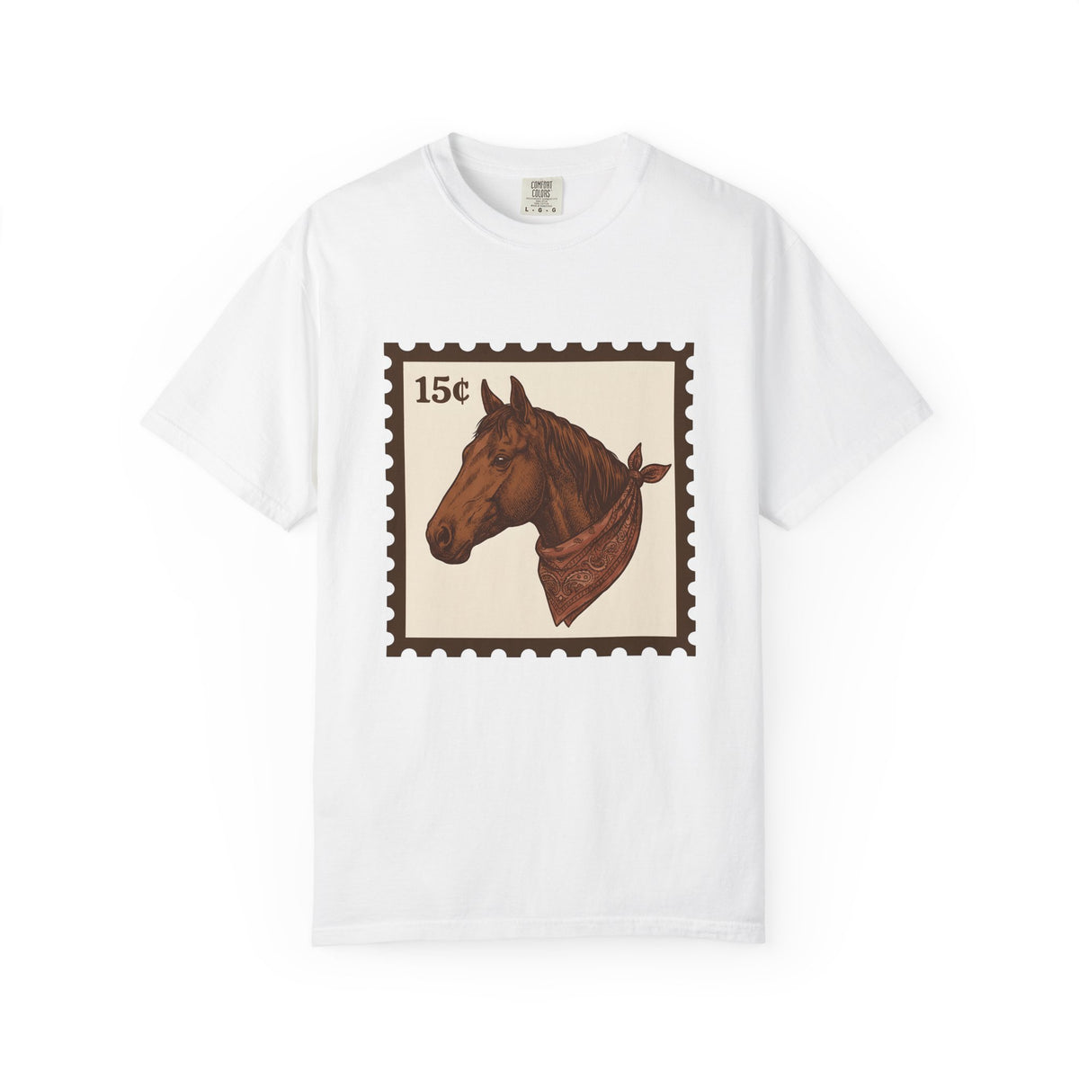 Horse Bandana T-Shirt Cowgirl Western Gift Women Vintage T-Shirt Bandana T-Shirt Rodeo Fan Retro T-Shirt Country Graphic Hand Drawn Paisley T-Shirt