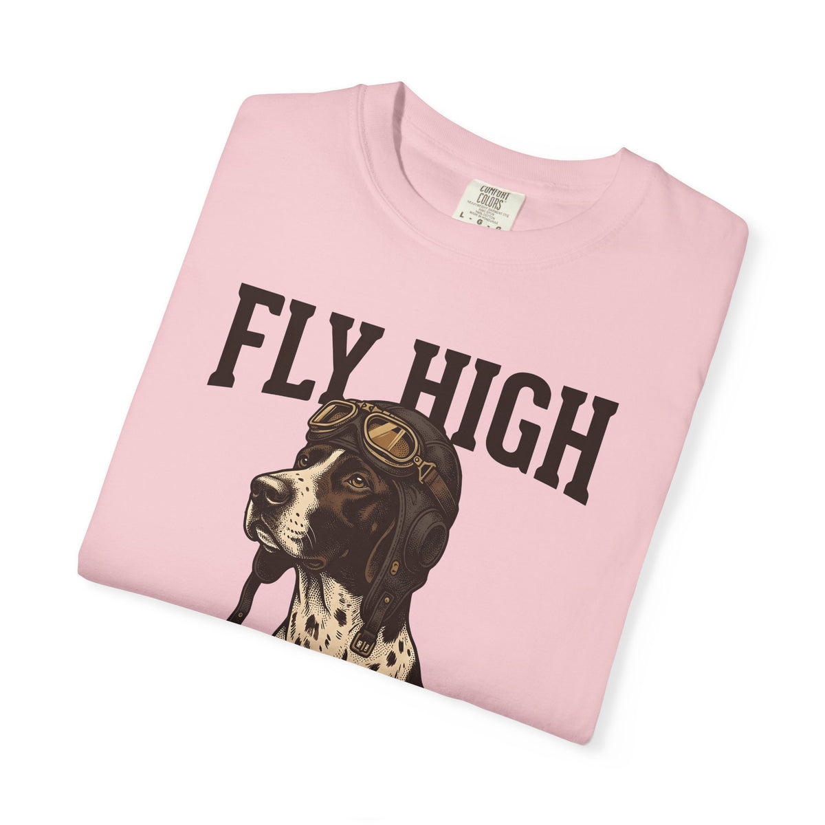 Flying Dog T-Shirt Dog Travel Gift Women Retro T-Shirt Canine T-Shirt Dog Fan Vintage T-Shirt Adventure Graphic Heritage Navigation T-Shirt
