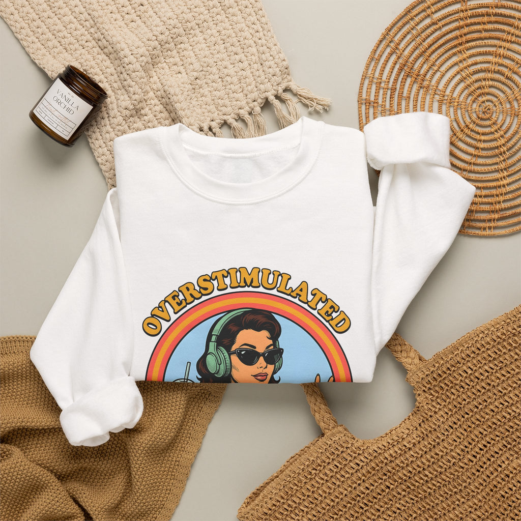 Old School Mom Sweatshirt Moms Cappuccino Gift Women Cartoon Sweatshirt Motherhood Sweatshirt Mom Fan Mother Sweatshirt Coffee Graphic Rustic Iced Latte Sweatshirt